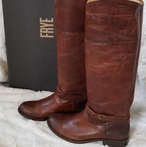 NIB Frye Melissa Seam Tall Extended Boots